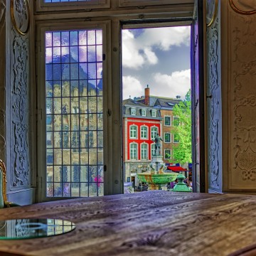Blick zum Hauptmarkt