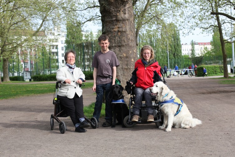 Unser Vorstandsteam von links nach rechts: Maria Roll, Christian Vogel, Stefanie Eckhoff.